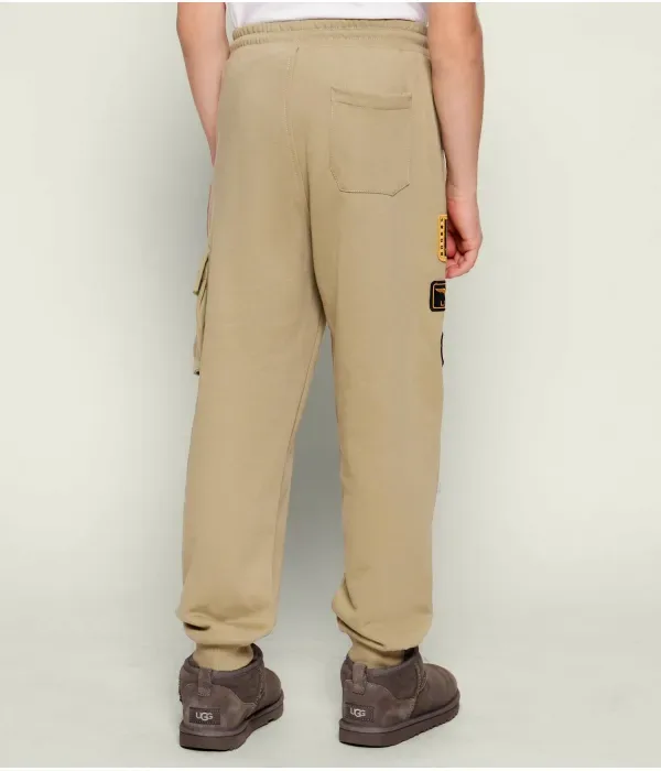 Спортивные штаны regular fit Aeronautica Militare, зеленый — фото 3