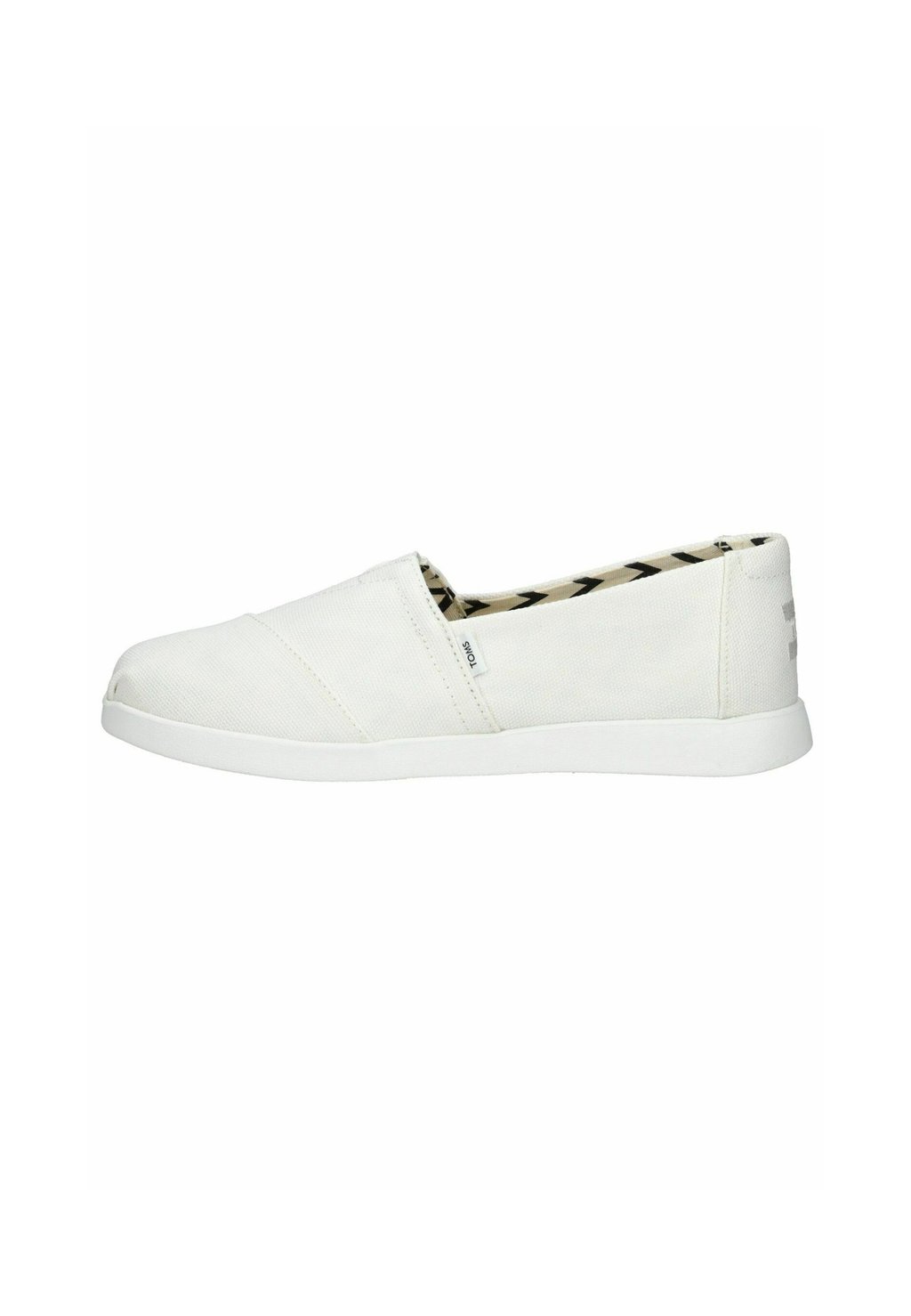 Слипоны ALPARGATA PLUS FLAME DIAMOND TOMS, белый