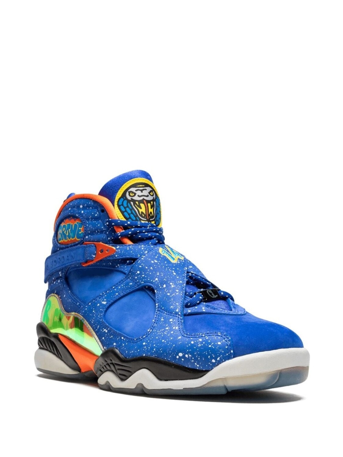 Кроссовки Air 8 Retro DB Jordan, синий — фото 2