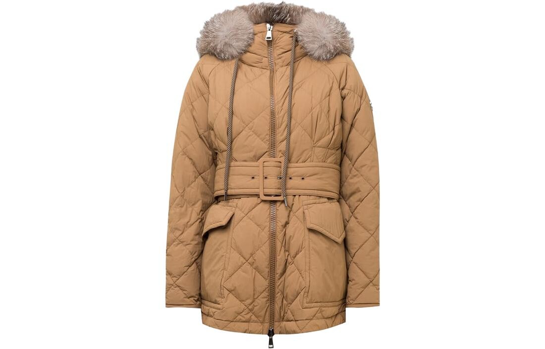 

Пуховик женский бежевый Moncler