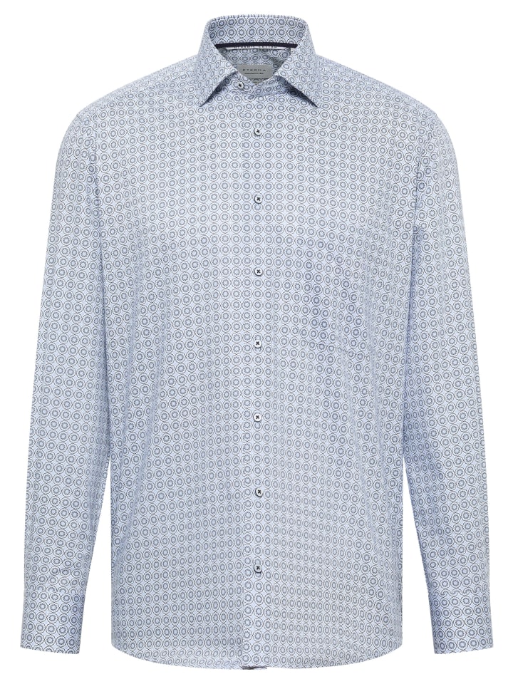 

Рубашка COMFORT FIT королевского синего цвета Eterna