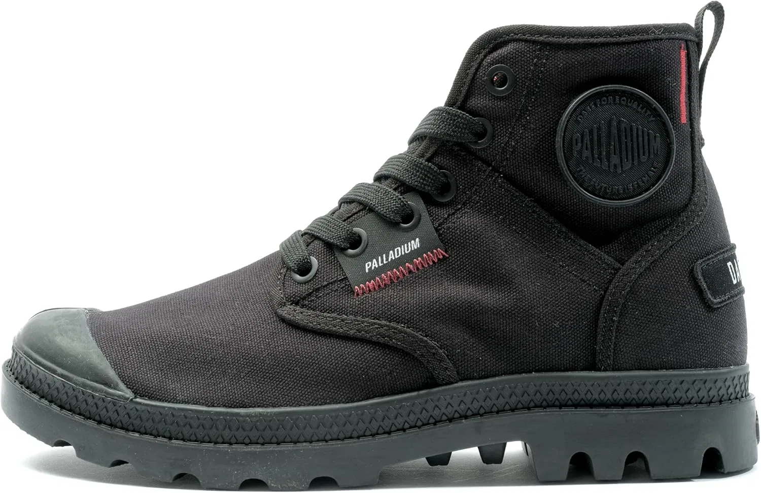 Кроссовки Palladium Unisex Pampa Hi Patch Trainers, Black — фото 4