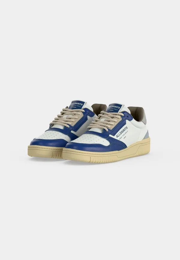 Тренеры рейгана Allsaints, Chalk White/Blue — фото 3
