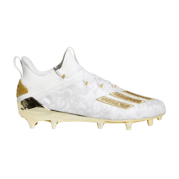 

Кроссовки Adizero New Reign 'Floral - White Gold Metallic', белый