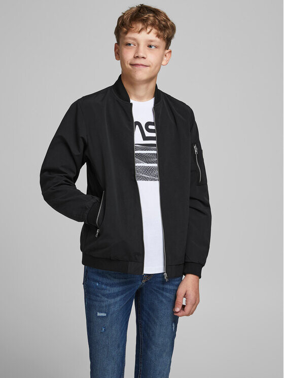 

Бомбер стандартного кроя Jack&Jones, черный