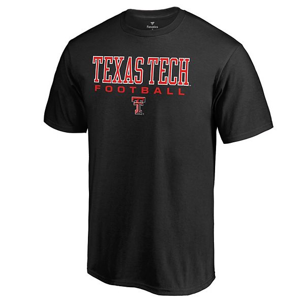 

Футболка мужская fanatics branded black texas tech red raiders true sport Unbranded