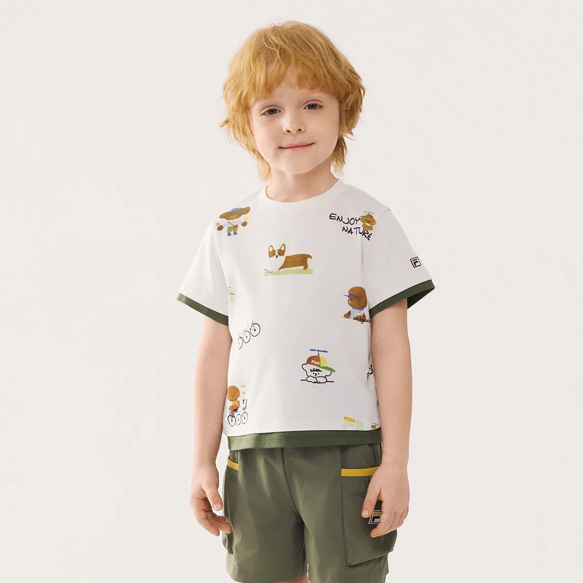 Футболка All Over Print Kids' FILA KIDS — фото 3
