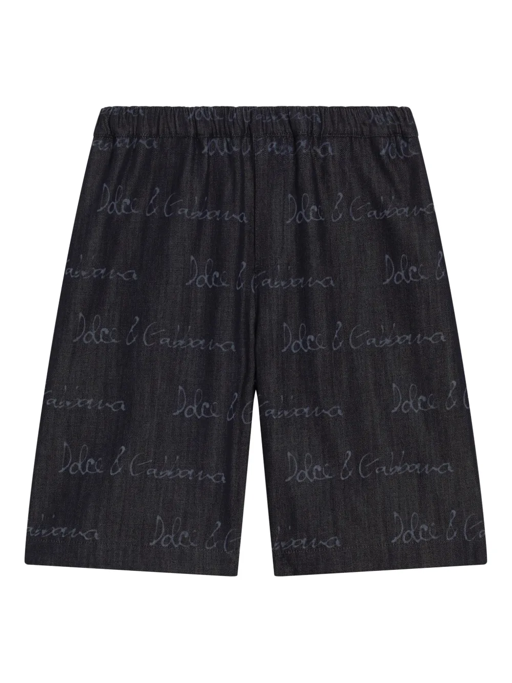 

Шорты с логотипом Dolce & Gabbana Kids, синий