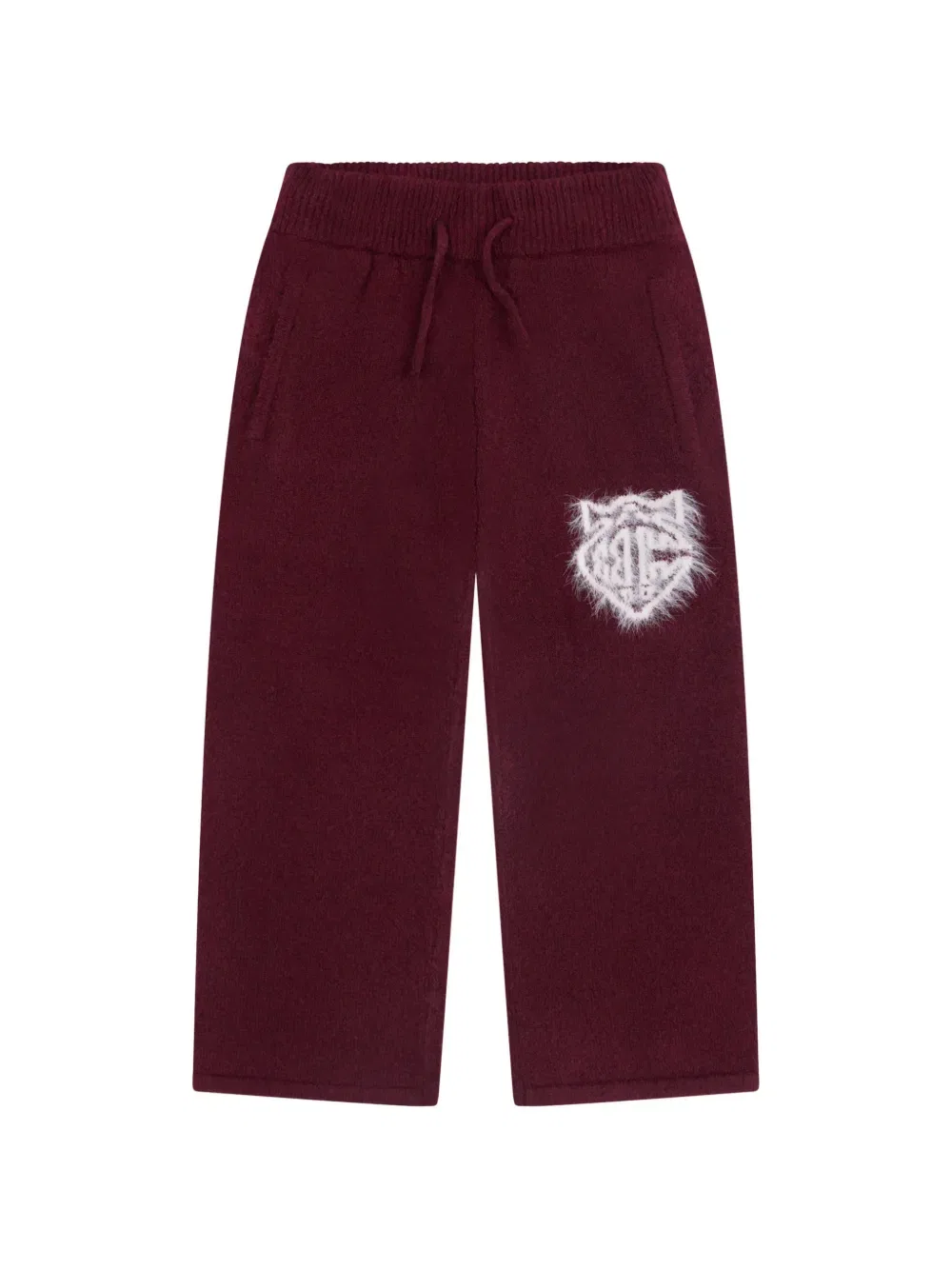 Брюки на шнуровке The Couture Club Kids, красный