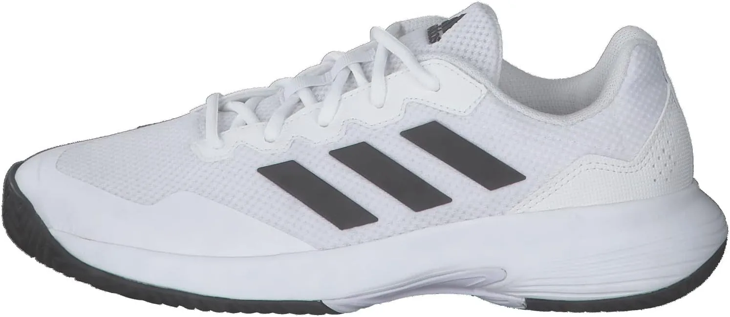 Мужские теннисные кроссовки Gamecourt adidas, белый — фото 2