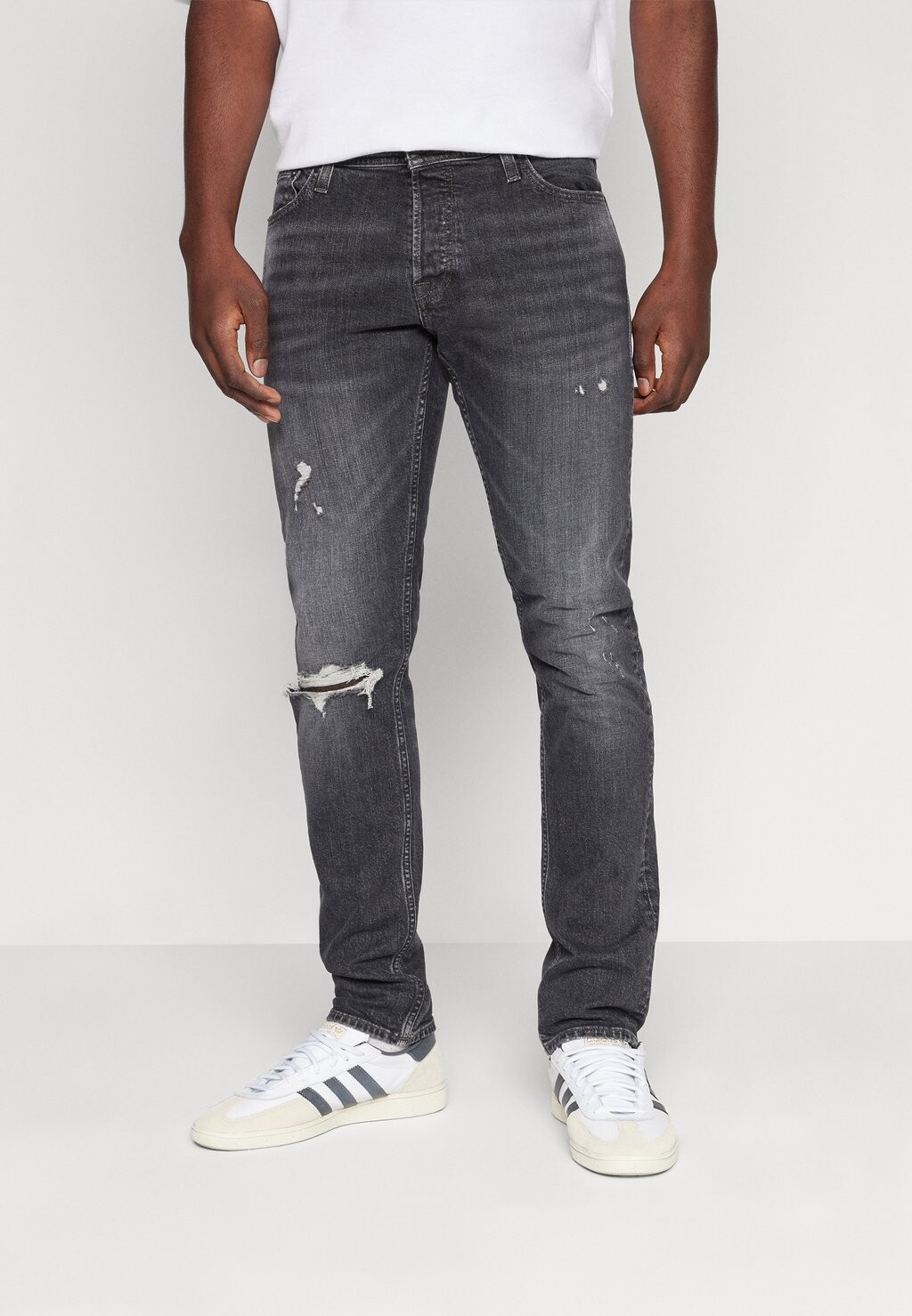 

Джинсы приталенного кроя JJIGLENN JJORIGINAL Jack & Jones, цвет grey denim