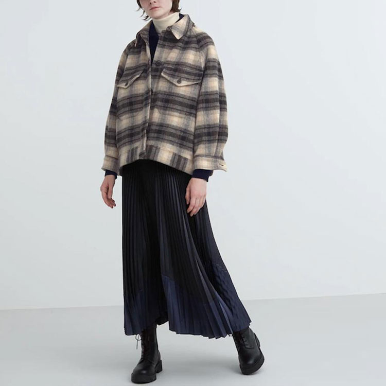 UNIQLO Куртка совместной коллекции Клэр Райт Келлер женская асфальтово-серая, Asphalt Gray — фото 4