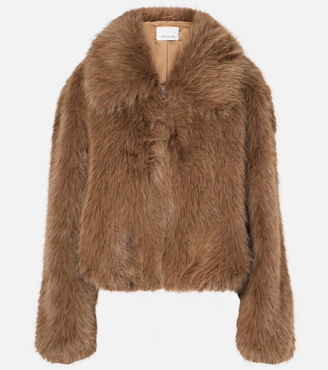 

Куртка из искусственного меха Hope The Frankie Shop, кэмел