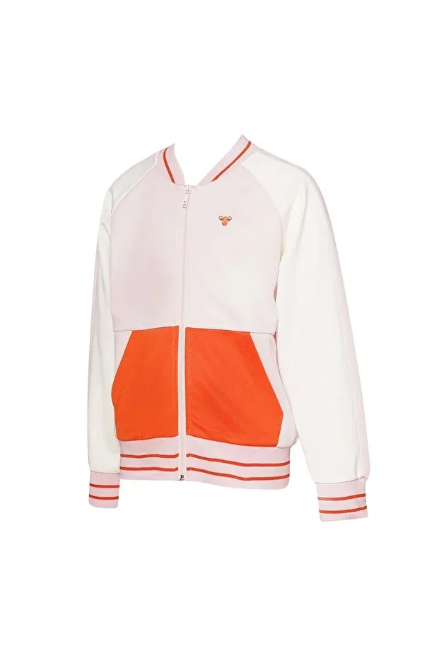Детские свитшот на молнии для девочек с капюшоном Hummel, Pink