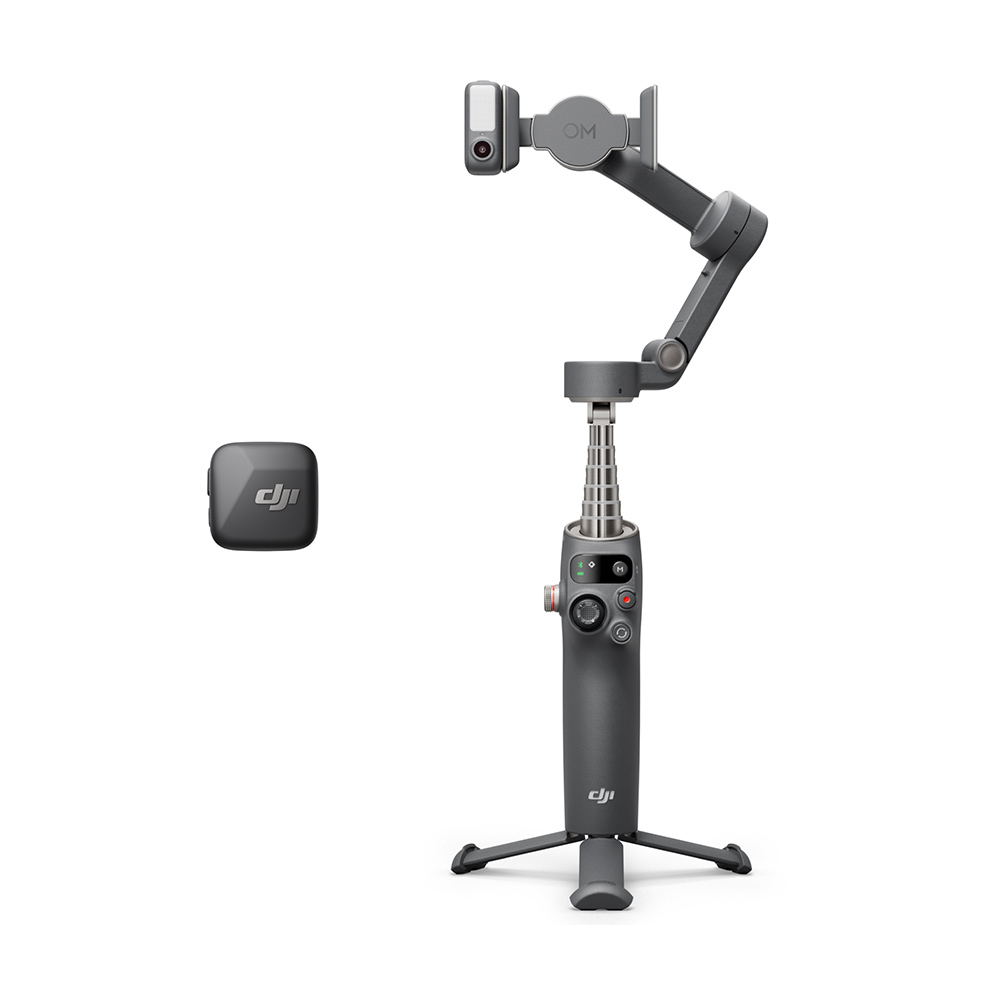 

Стабилизатор для смартфонов DJI Osmo Mobile 7P Vlog Kit, черный/карбоновый черный