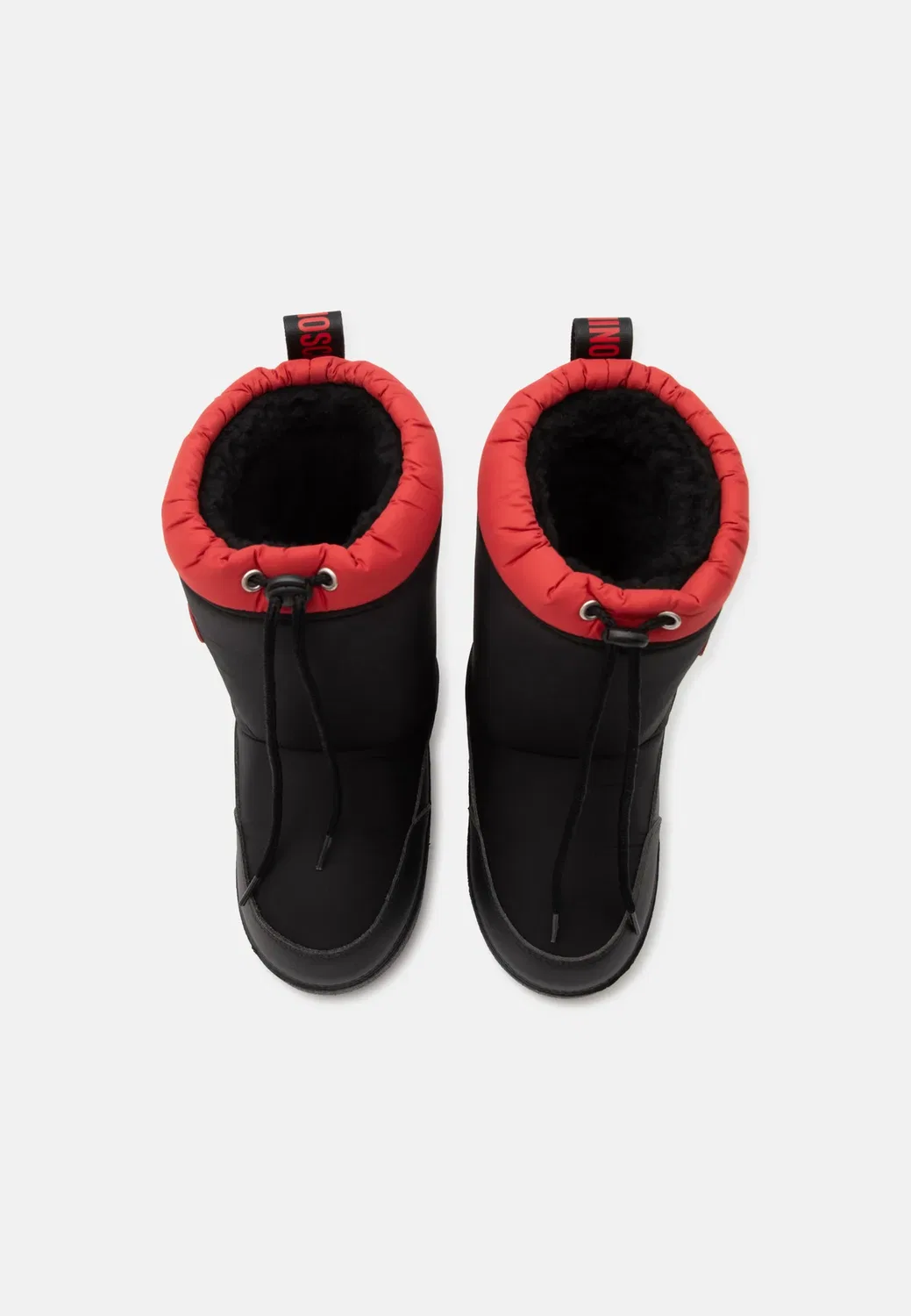 Зимние ботинки Moschino, Black/Red — фото 4