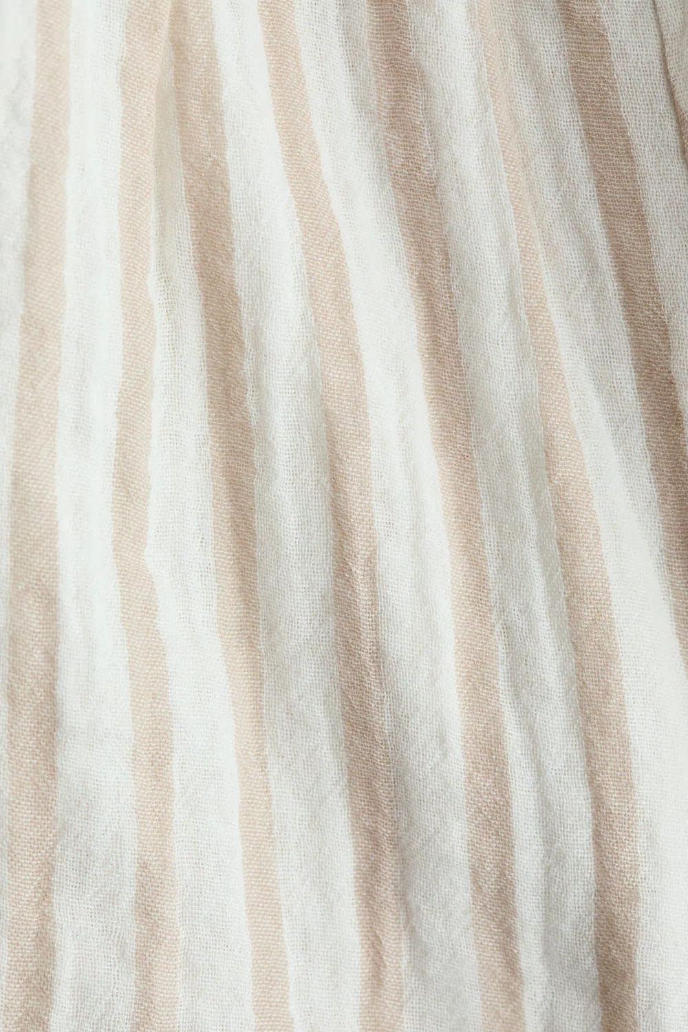 Комплект из двух предметов из хлопчатобумажной ткани H&M, Hellbeige/Weiß Gestreift — фото 3