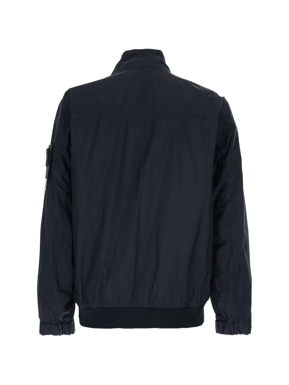 Куртка на молнии Crinkle Reps NY синяя Stone Island, синий — фото 2
