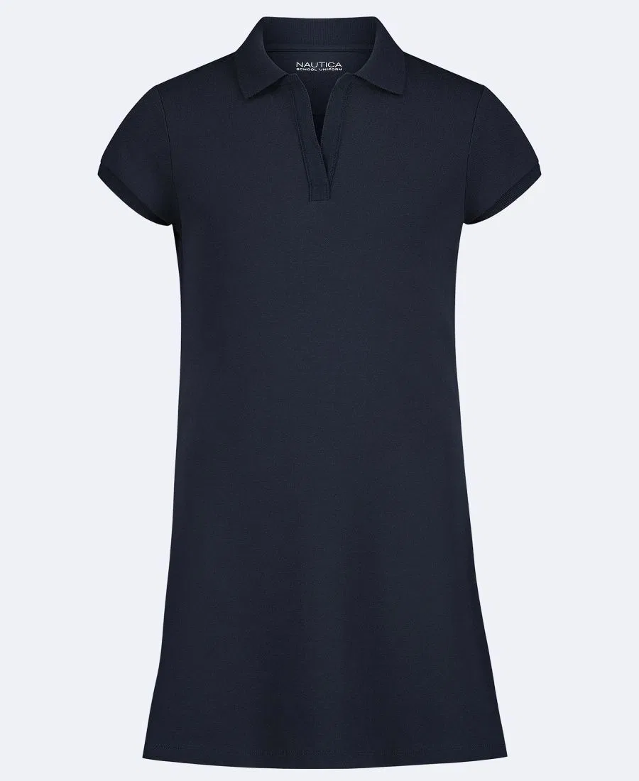 Платье-поло с коротким рукавом Nautica, Blue