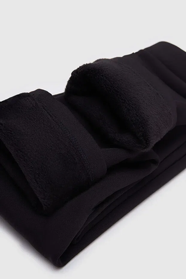 Детские леггинсы для девочек с принтом Nova Lovetti, Black — фото 4