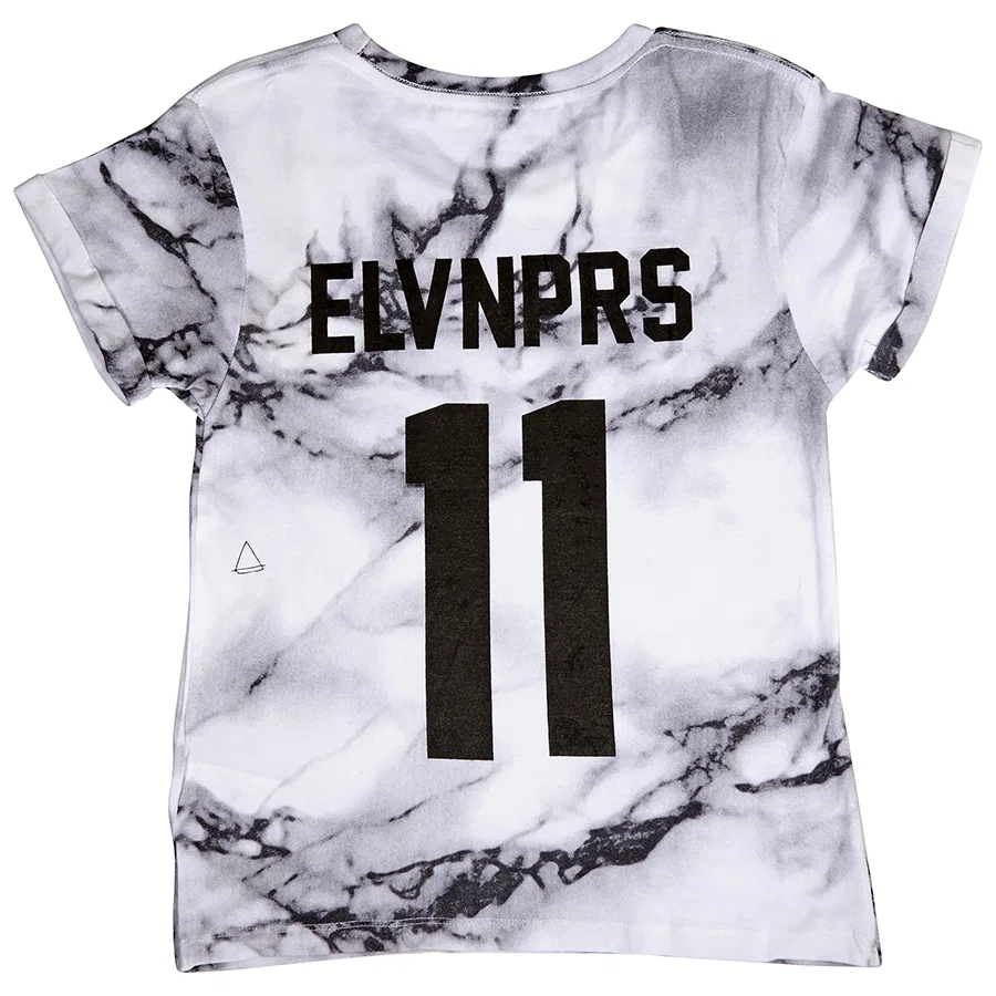 Футболка с коротким рукавом Little Eleven Paris Boys Eleven Paris, White — фото 2