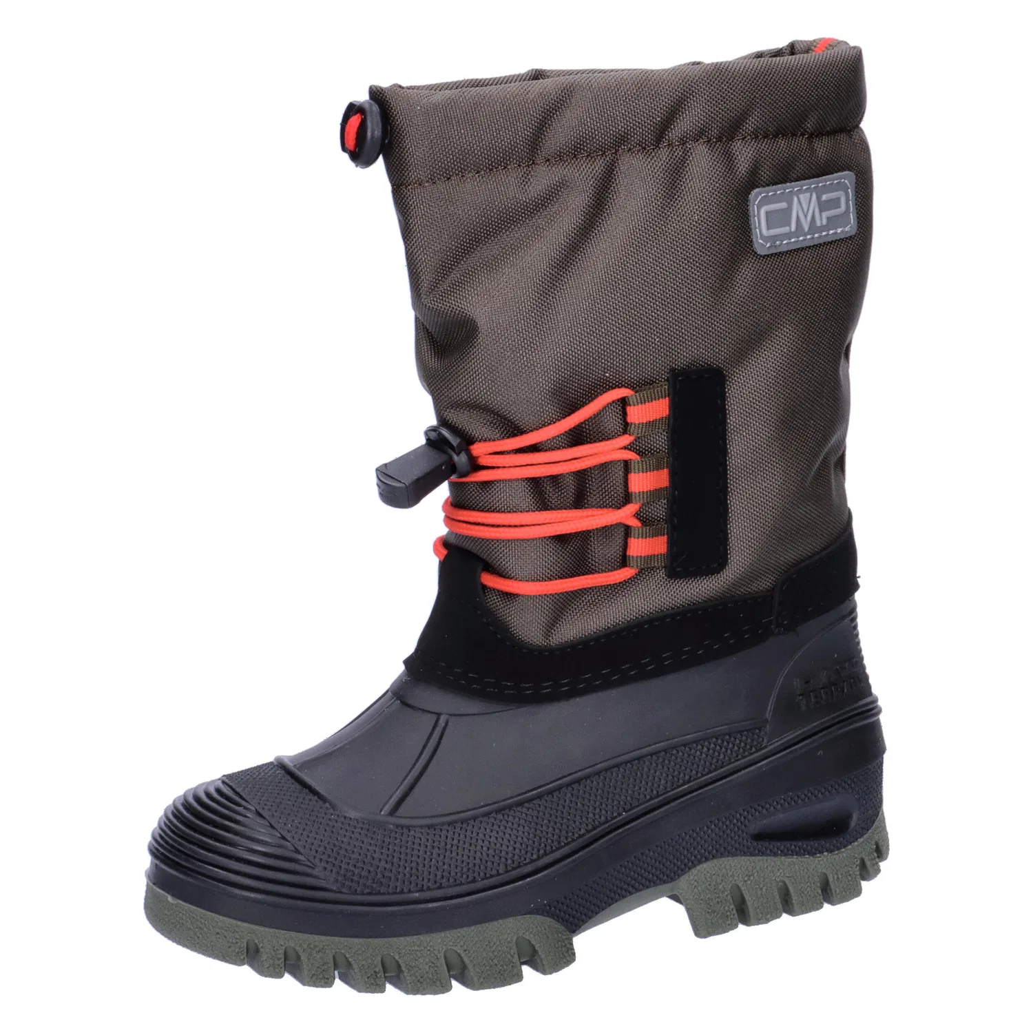 Детские зимние ботинки водонепроницаемые Ahto WP Snow Boots Cmp, Grun Olivgrun Beige