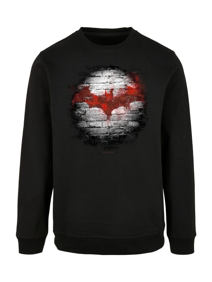 

Пуловер F4NT4STIC Sweatshirt Batman Logo Wall, черный