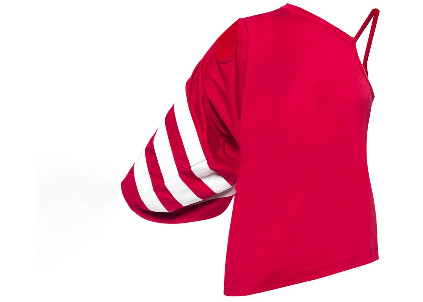 Женский топ с принтом Y-3 Top Adidas, Red Chili Pepper
