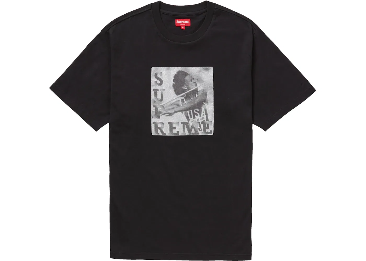 Мужская футболка Supreme Javelin Label S/S Top Black