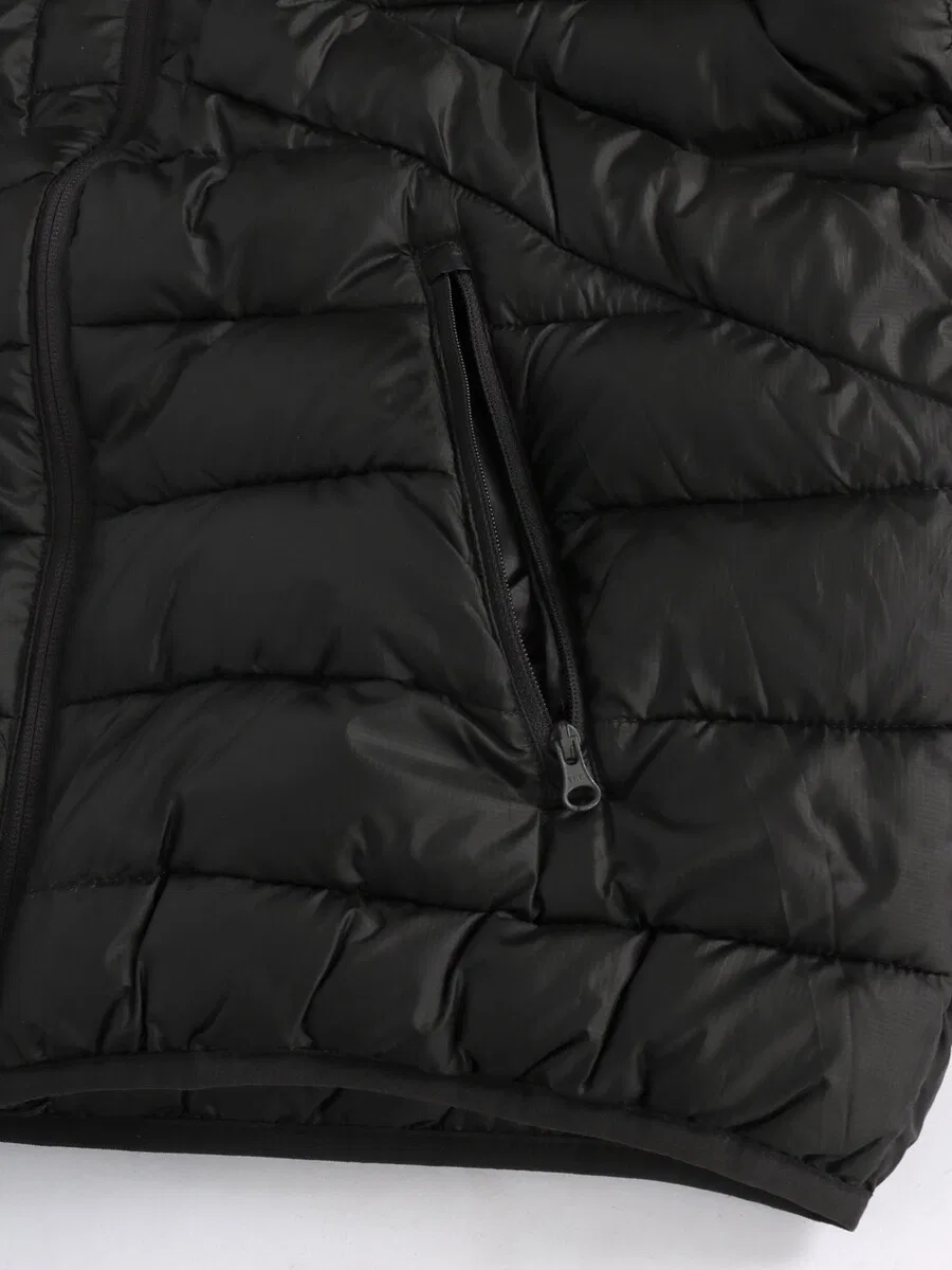Куртка DIESEL Between-Season 'W-DWAIN-OUTHOOD' черного цвета — фото 3