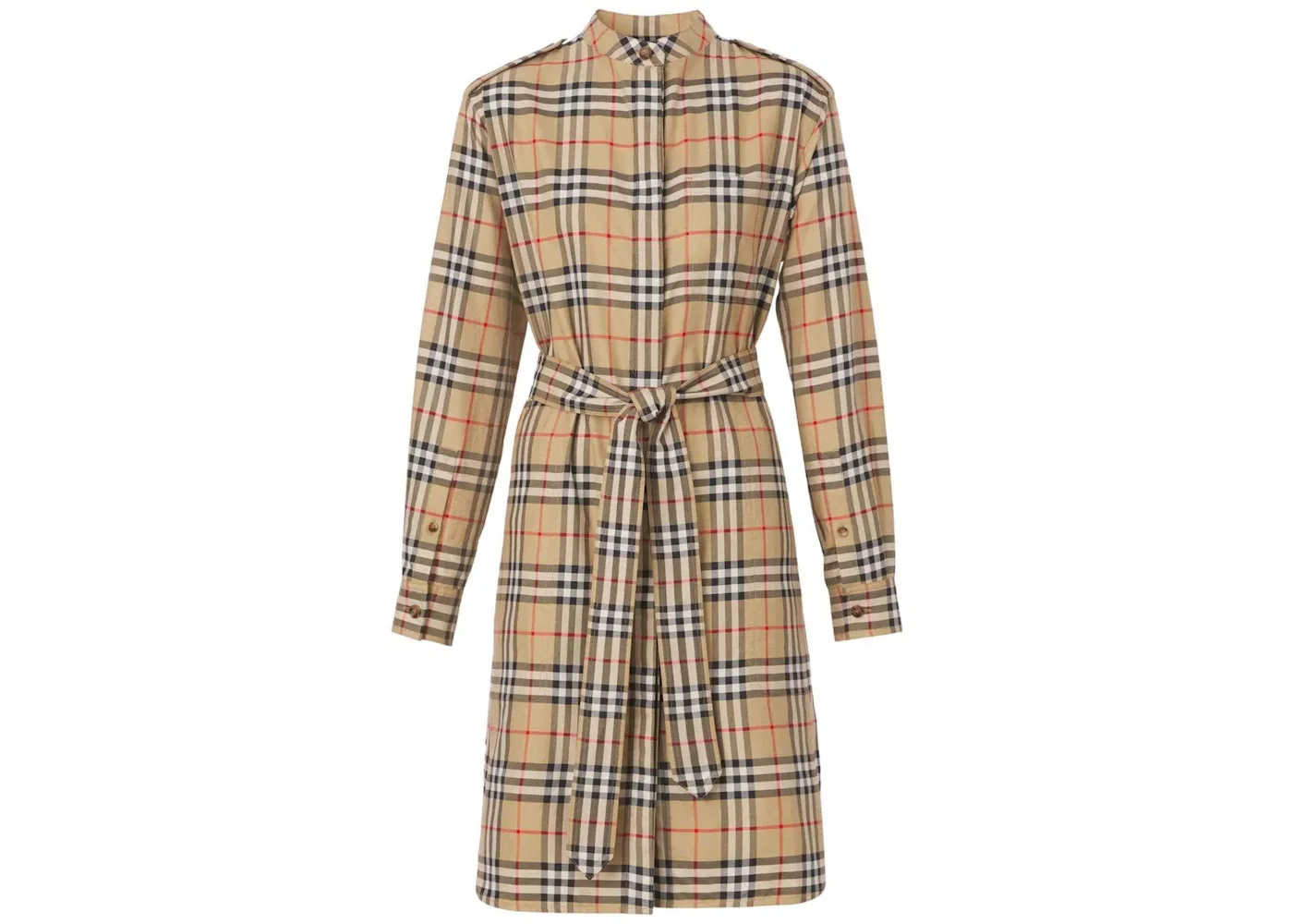 Женское платье-рубашка Aurelia Shirt Burberry, Beige