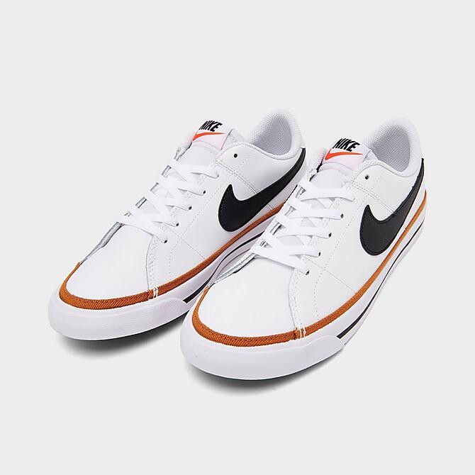 Детские кроссовки Nike Court Legacy, бело-красный — фото 2