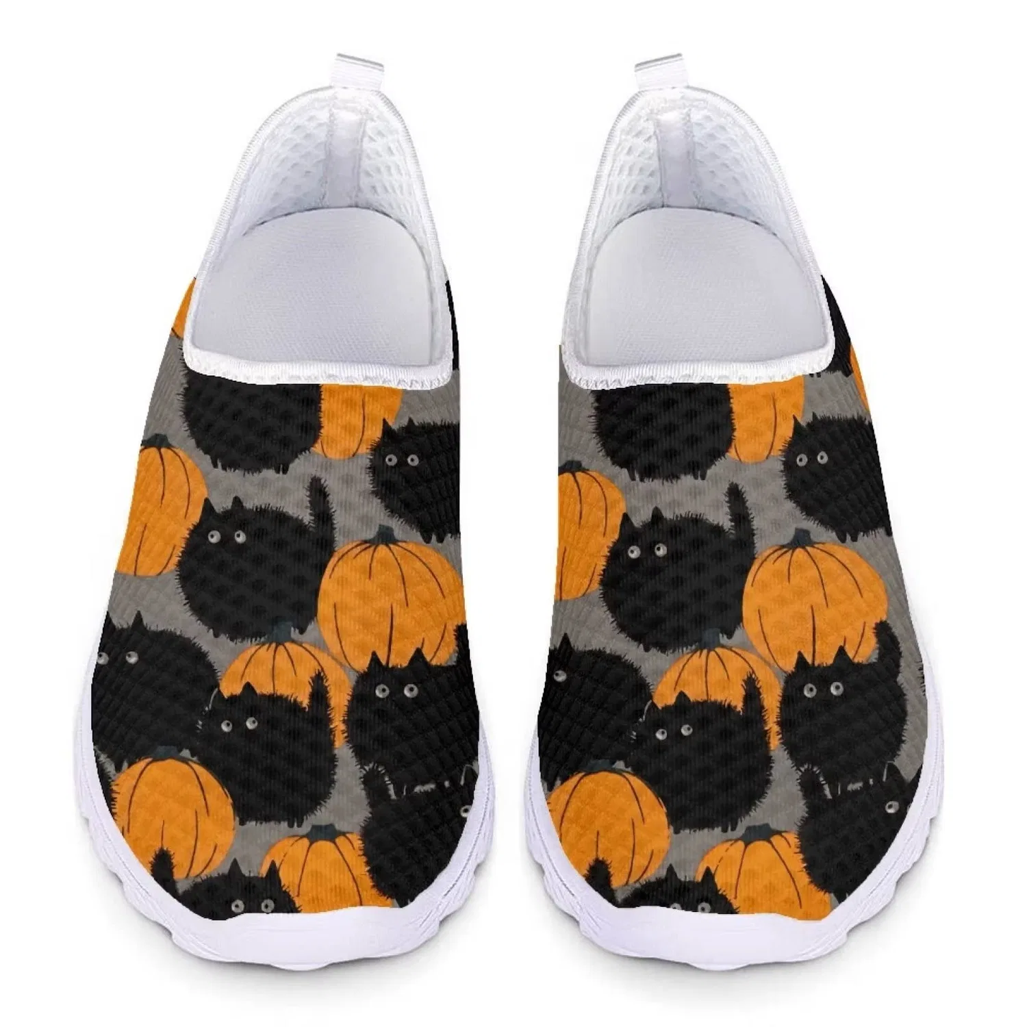 Детские кроссовки для девочек с принтом Snowflake Butterfly Ethnic Pattern Kuiaobaty, Gatto Divertente — фото 3