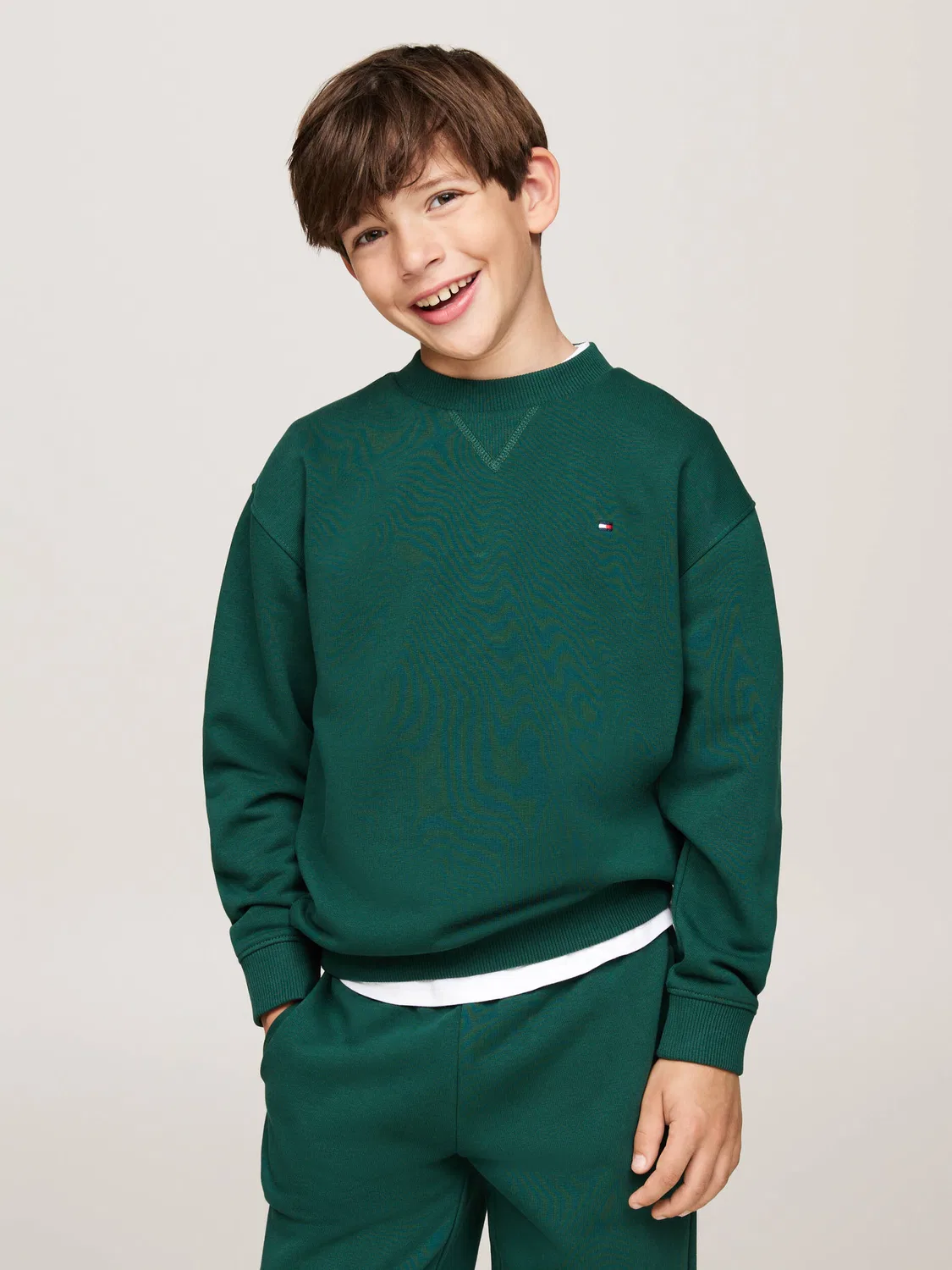 Свитшот Tommy Hilfiger, Verde Bottiglia