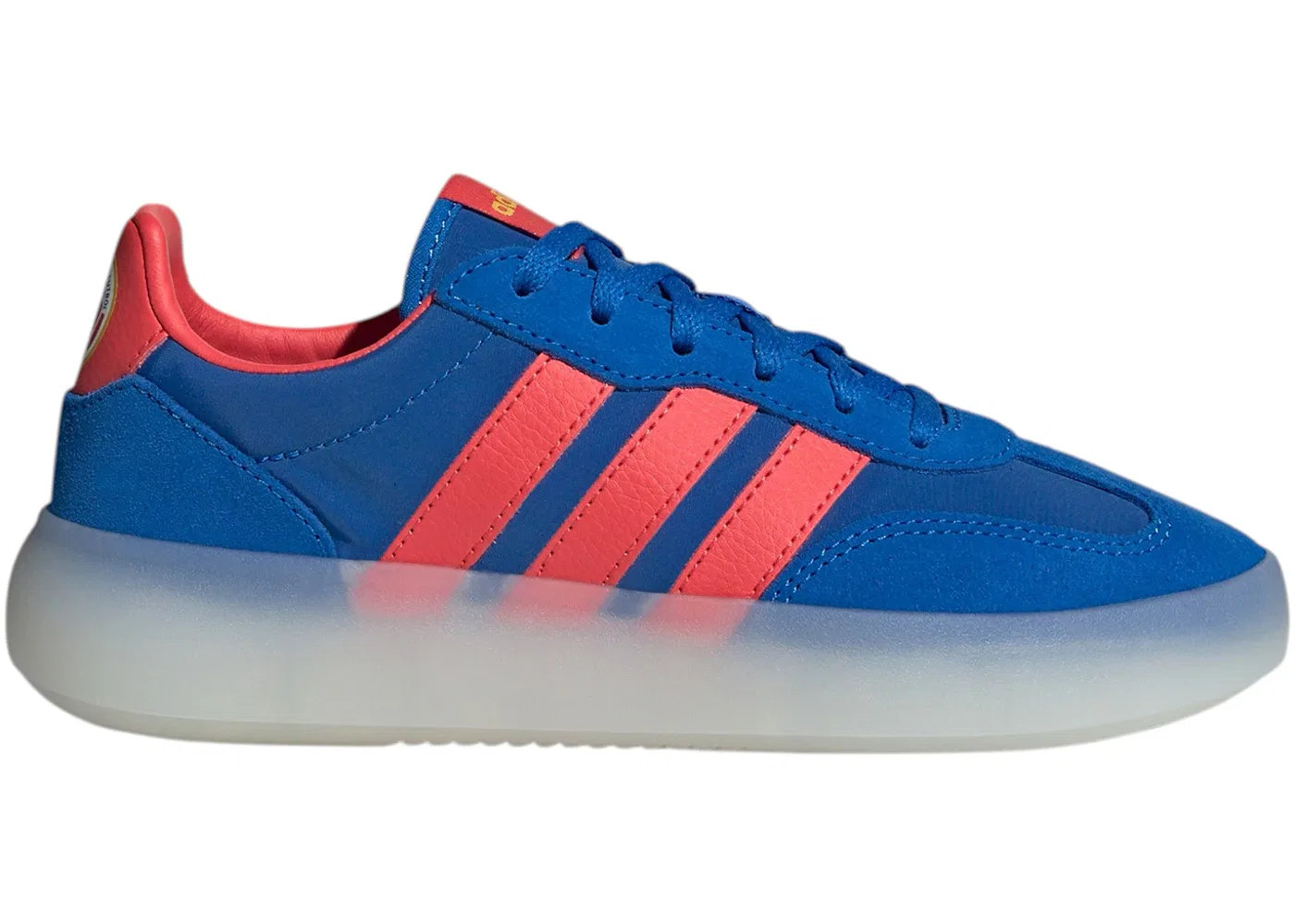 Детские кроссовки Lifestyle Adidas Barreda Decode, Glow Blue/Semi Lucid Red/None