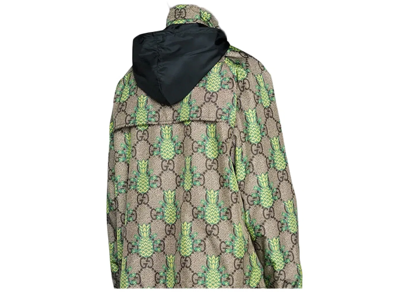 Мужская куртка с принтом Pineapple GG Print Gucci, Green — фото 3