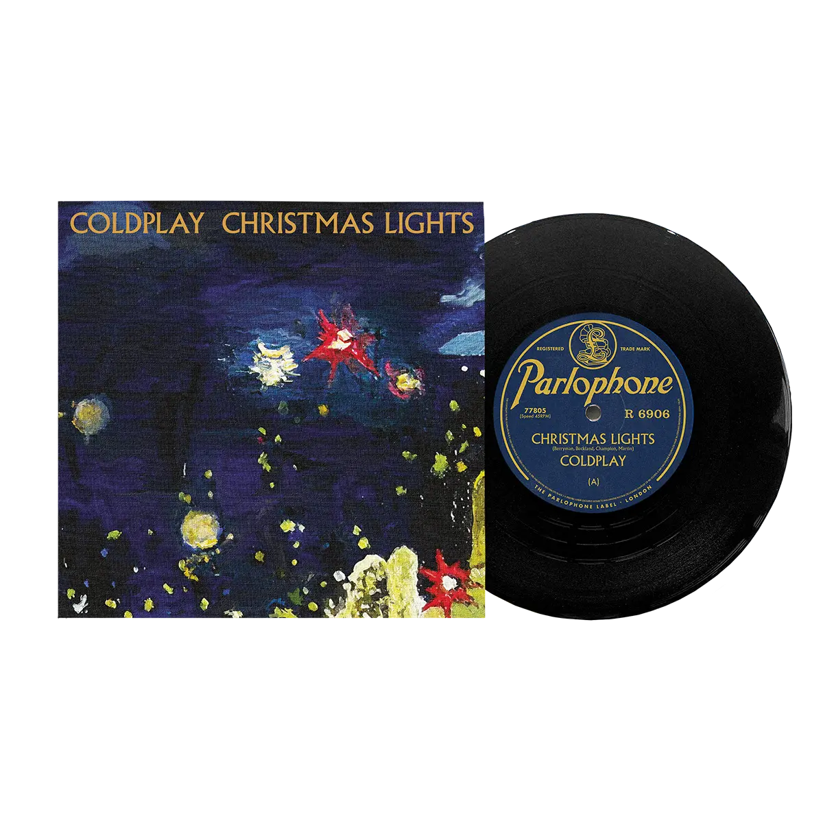 

Виниловая пластинка Coldplay Christmas Lights 7" Black Vinyl