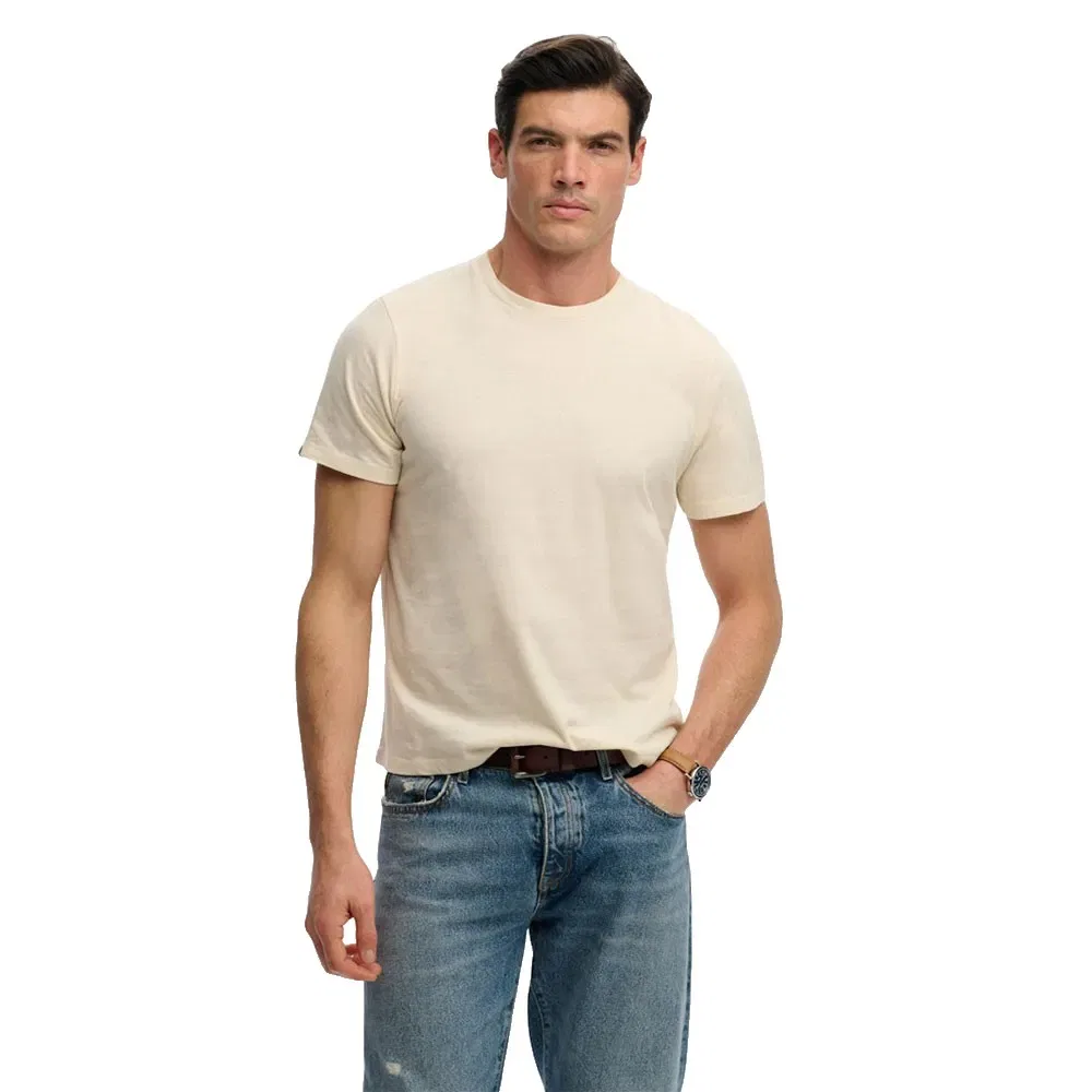 Мужская хлопковая футболка Classic Essential Superdry, Beige