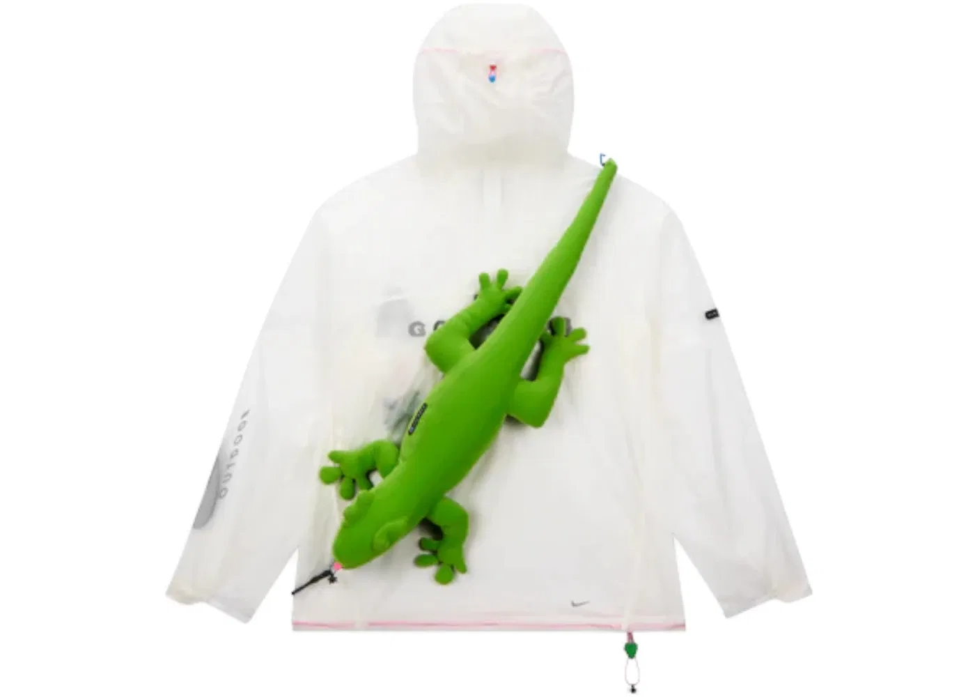 Мужская анорак-куртка с принтом Nike x CPFM ACG Jacket, White — фото 2