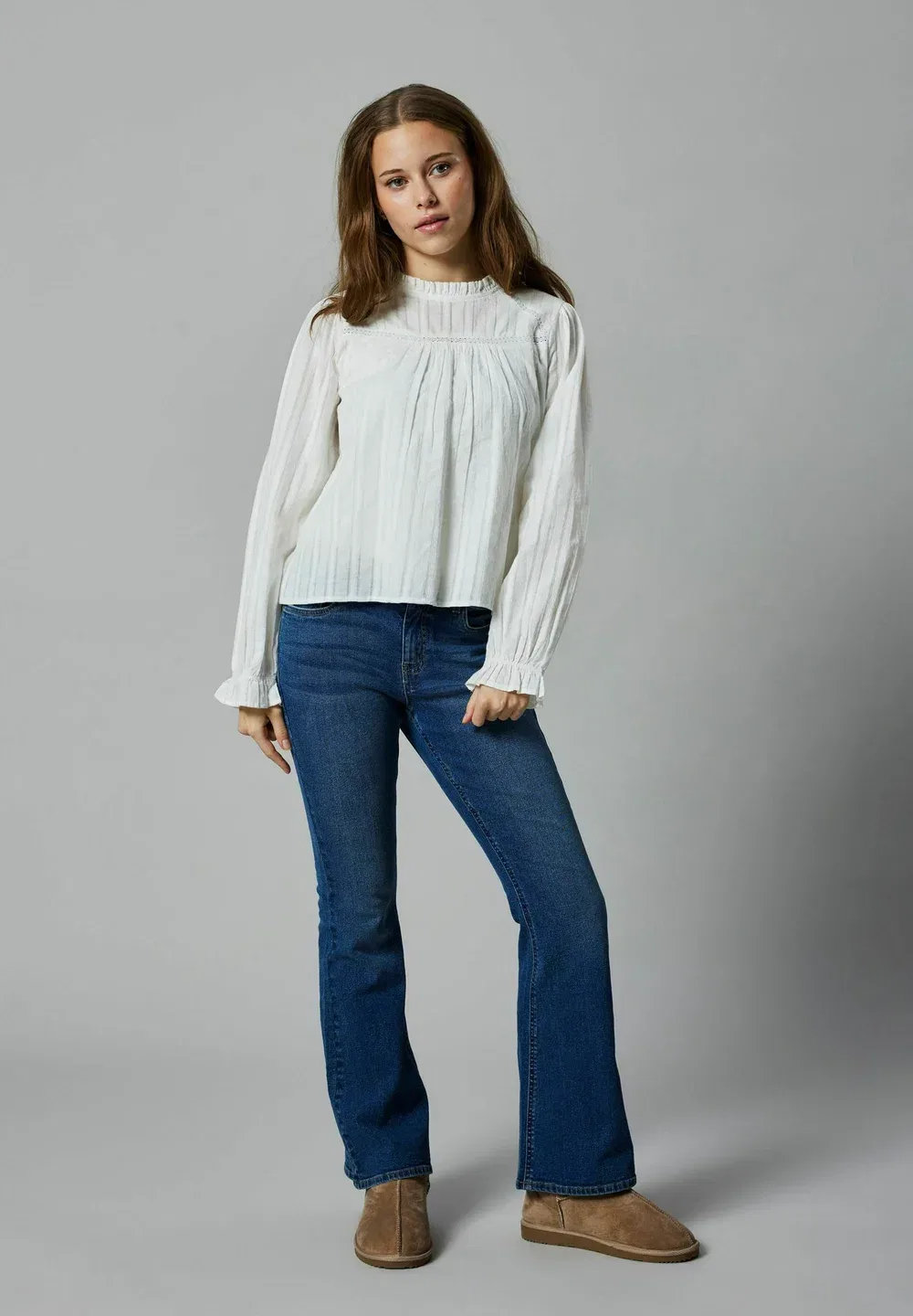Джинсы-Клеш Lmtd, Medium Blue Denim