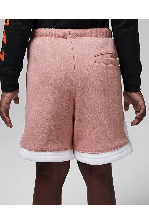 Детские спортивные шорты для девочек хлопковые Nike, Pink — фото 2