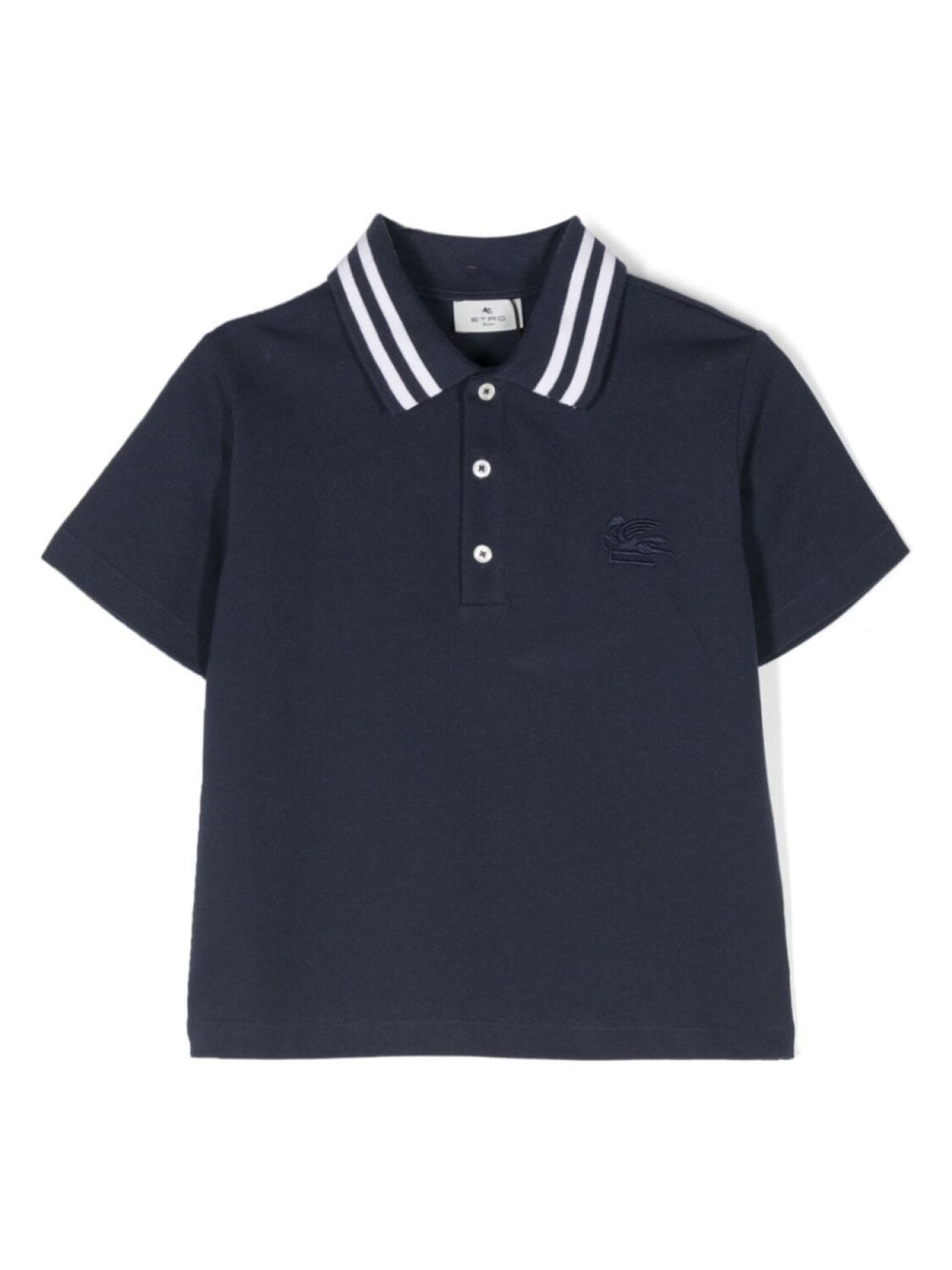 

ETRO KIDS рубашка поло с логотипом Pegaso, синий