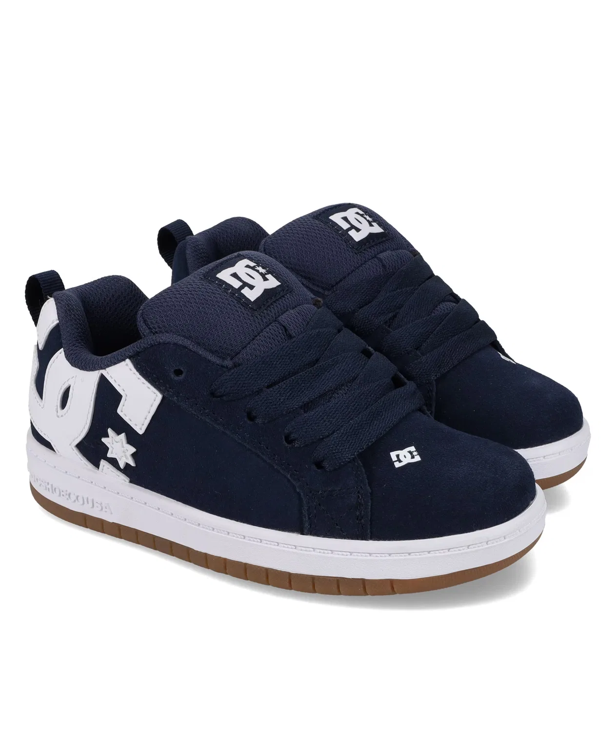 Спортивные кроссовки DC Shoes COURT темно-синего цвета — фото 4