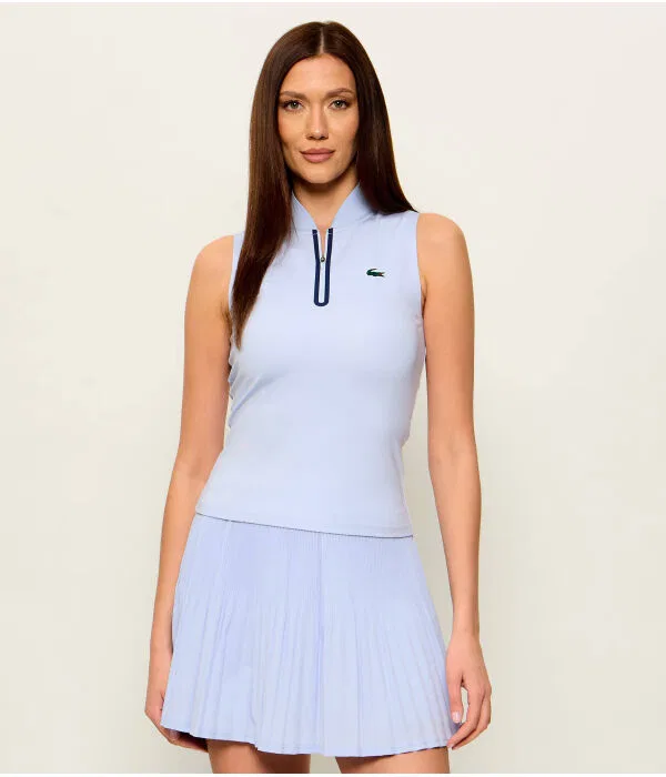 Топ женский Lacoste Slim Fit, Azzurro