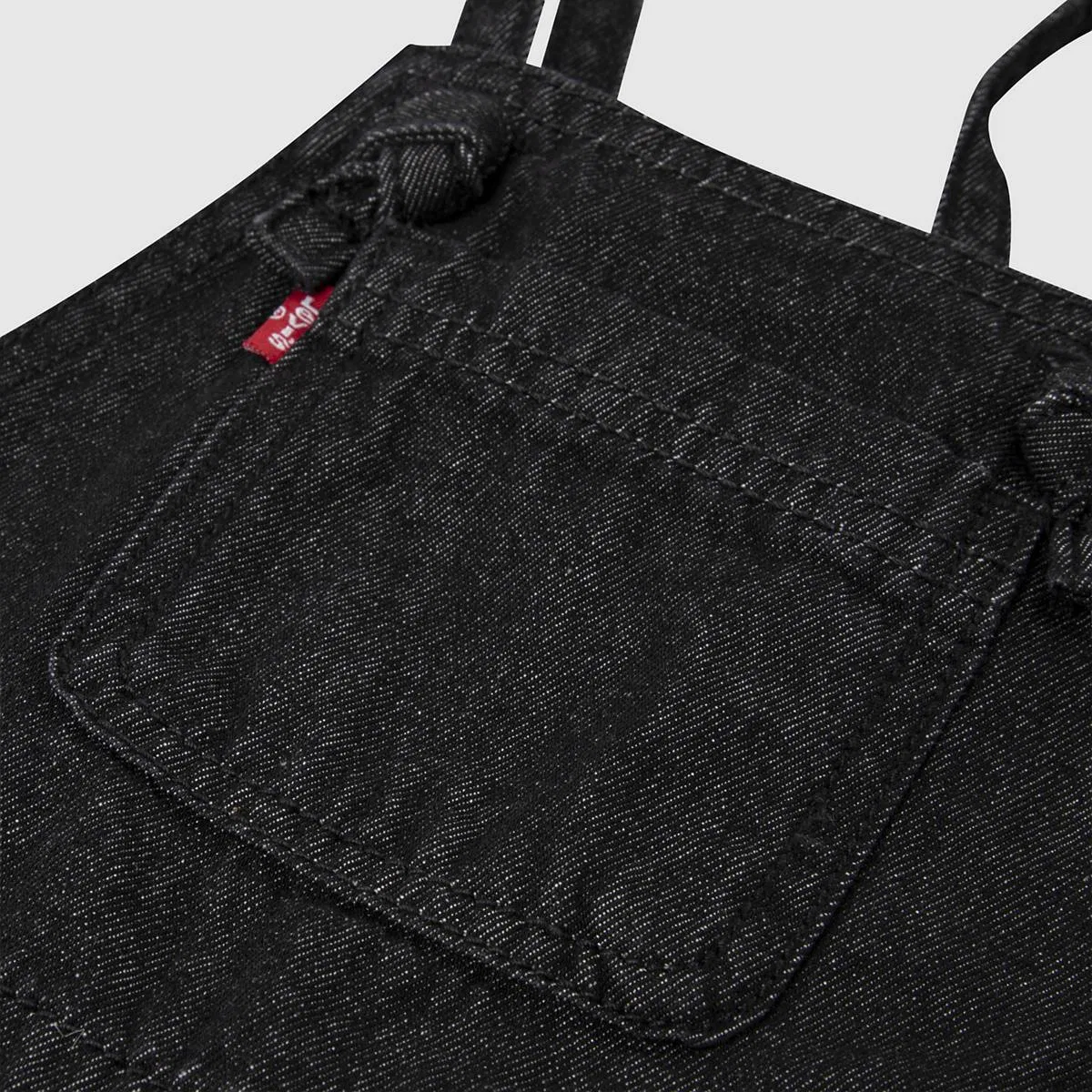Комбинезончик с завязками для девочек 2-4 лет Levi's, Steady Rocky - Dark Wash — фото 3