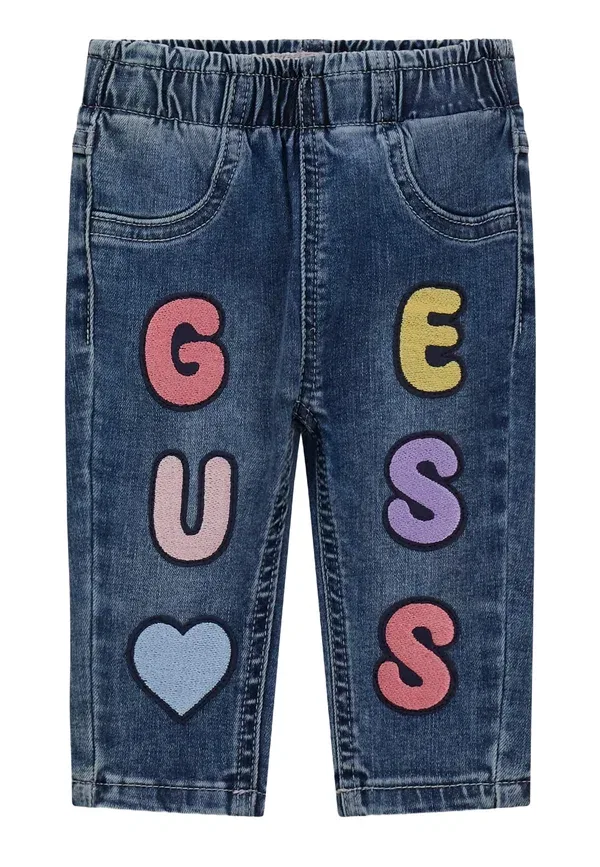 Зауженного кроя Guess, синий