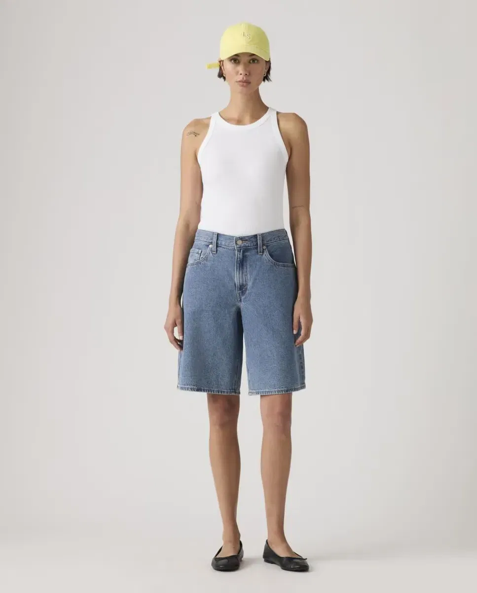 Женские шорты джинсовые свободного кроя Baggy Dad Jort Levi's, Azul