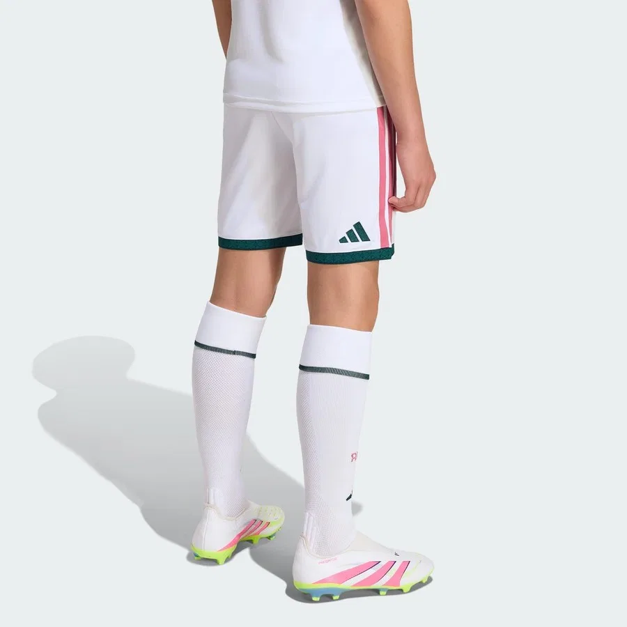 Детские шорты с принтом Real Madrid 26/27 Home Shorts Kids adidas, Белый — фото 2