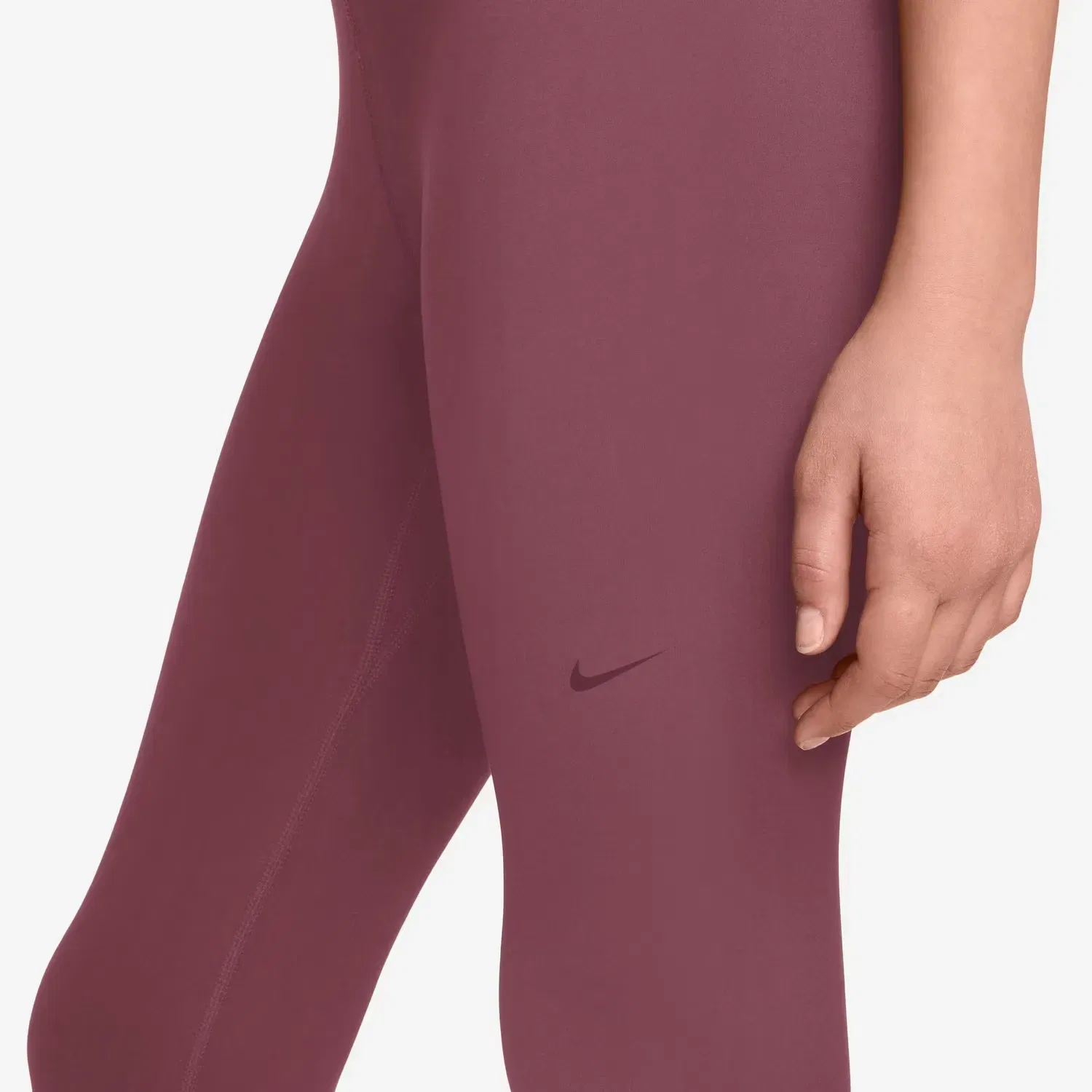 Детские леггинсы для девочек с технологией Dri-FIT Nike MAVN, Красный — фото 3