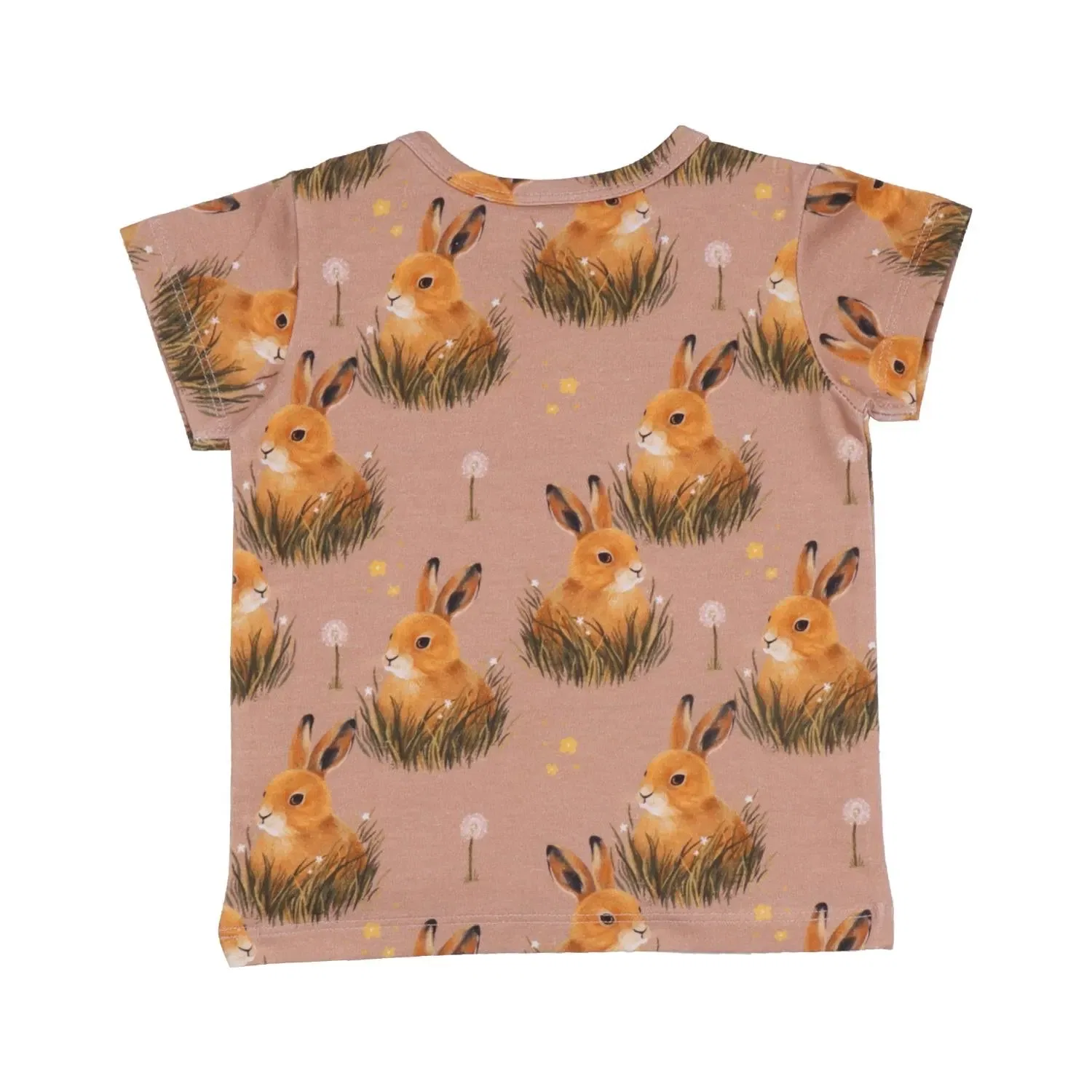Футболка с принтом Pretty Bunnies Walkiddy, белый — фото 2